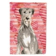 thumbnail image 1 of Love a Irish Wolfhound House Flag, 1 of 4
