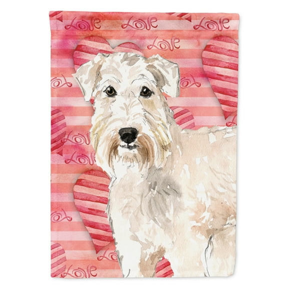 Love a Wheaten Terrier Garden Flag