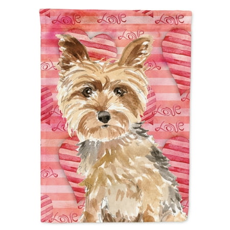 Love a Yorkie Yorkshire Terrier Garden Flag