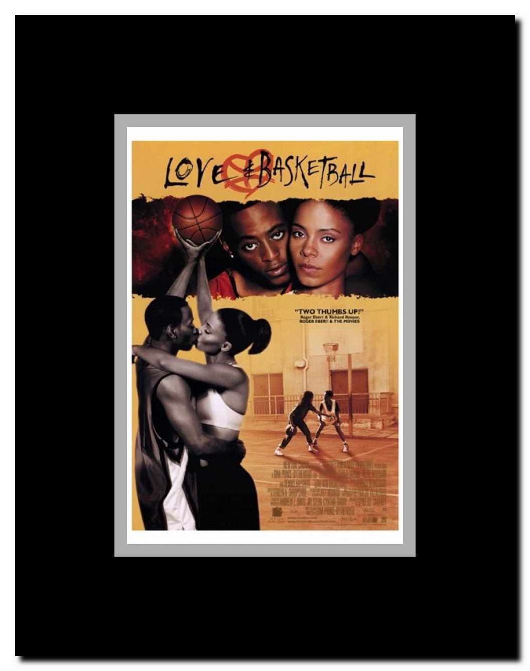 Love and Basketball Framed Movie Poster