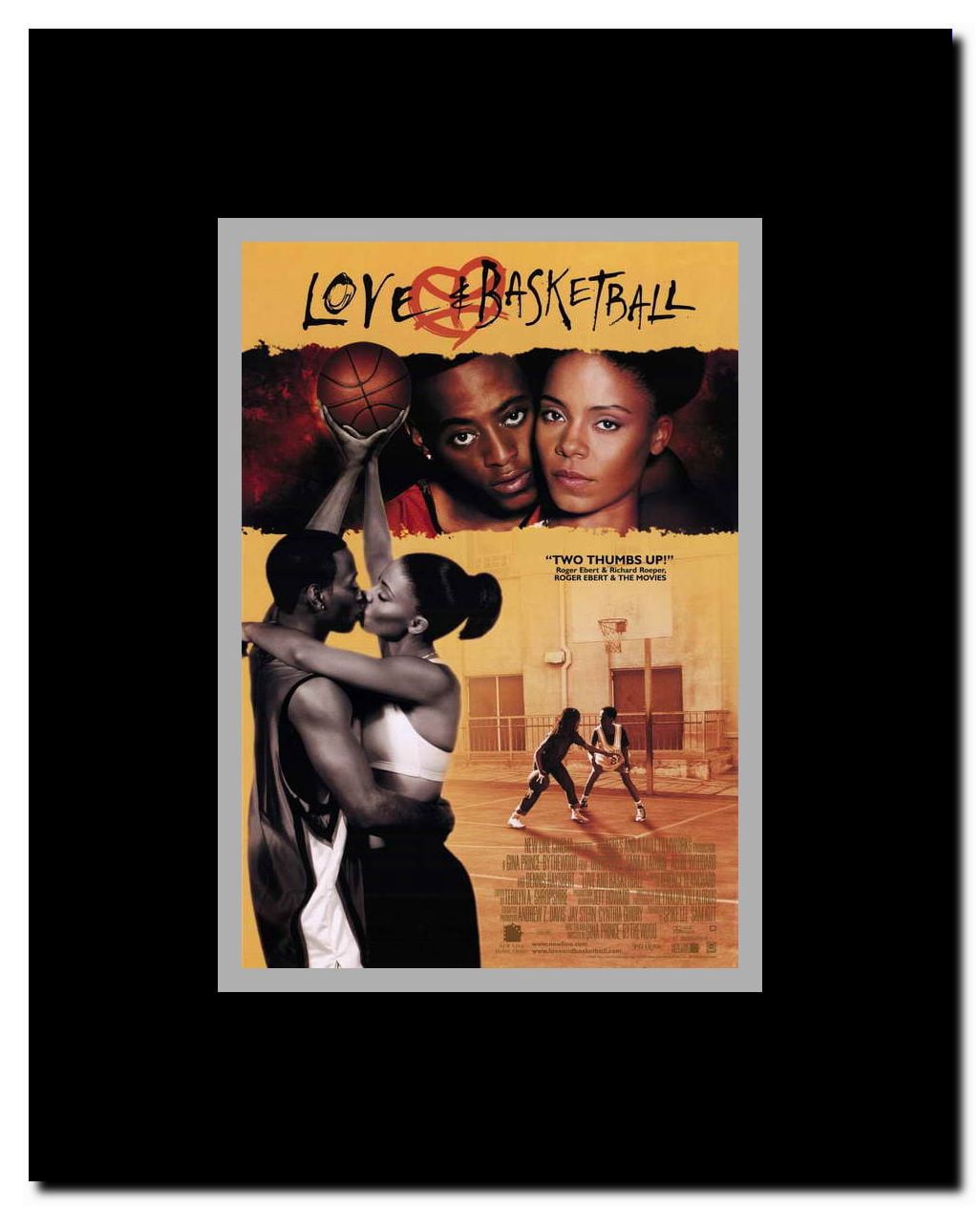 Love and Basketball Framed Movie Poster