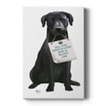 thumbnail image 1 of Love and Black Labrador Premium Gallery Wrapped Canvas - Ready to Hang, 1 of 9
