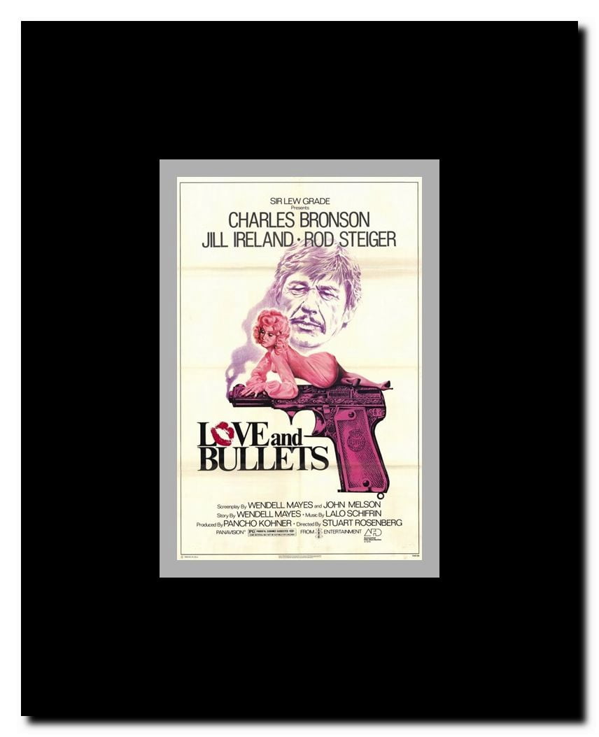 Love and Bullets Framed Movie Poster