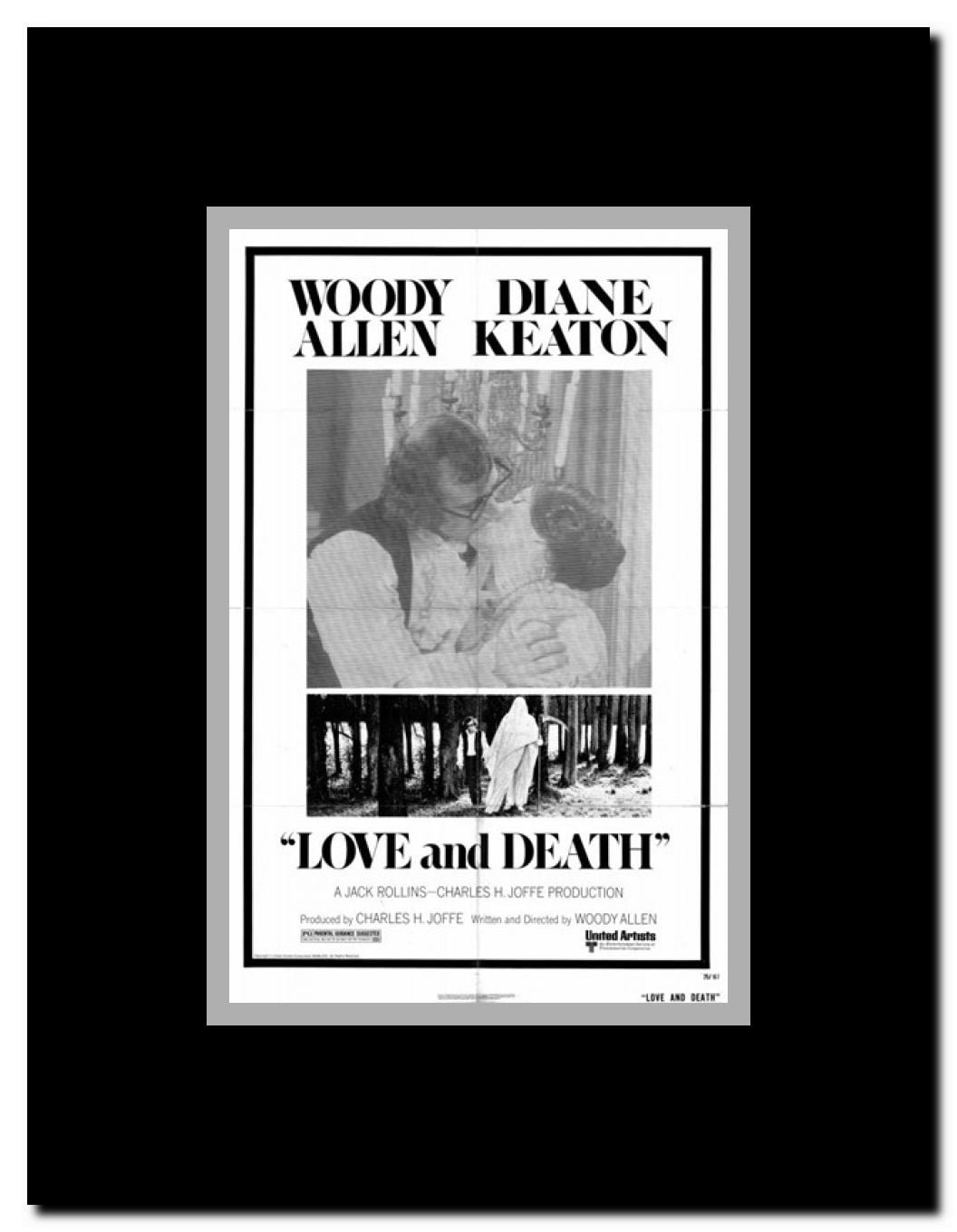 Love and Death Framed Movie Poster