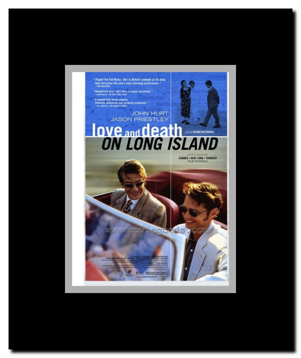 Love and Death on Long Island Framed Movie Poster
