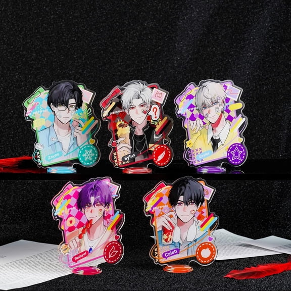 Love and Deepspace Acrylic Standee | Sylus, Xavier, Zayne, Rafayel, Caleb, Friendship Gift (1 standee)