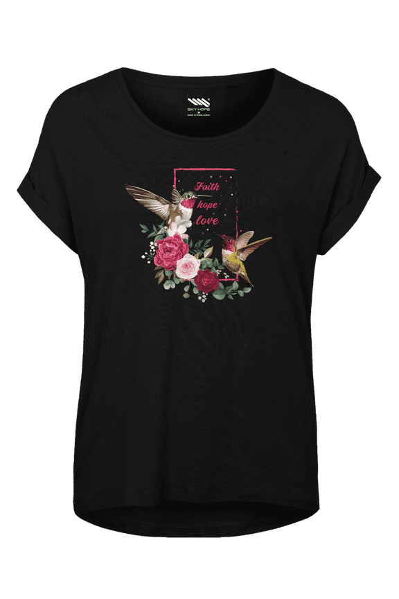 Love and Faith T Shirts For Women | Faith Hope Love