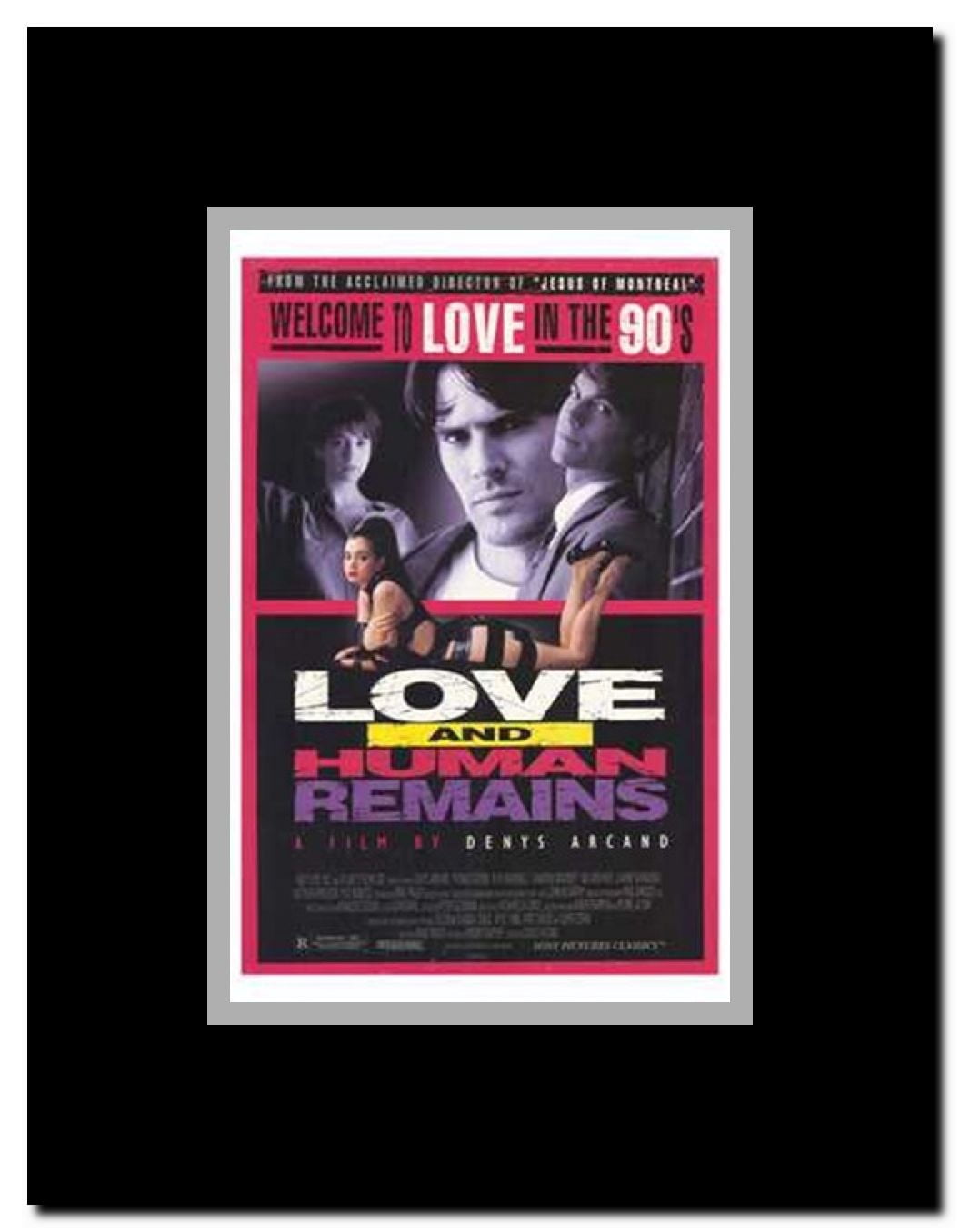 Love and Human Remains Framed Movie Poster