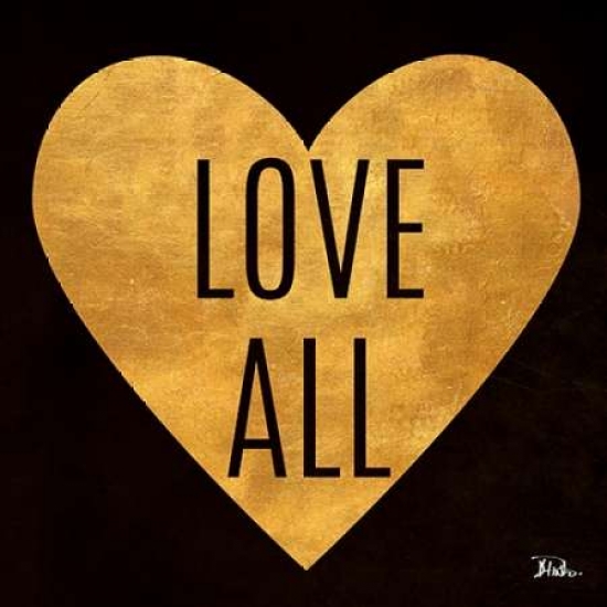 Love and Live Border I Canvas Art - Patricia Pinto (24 x 24)