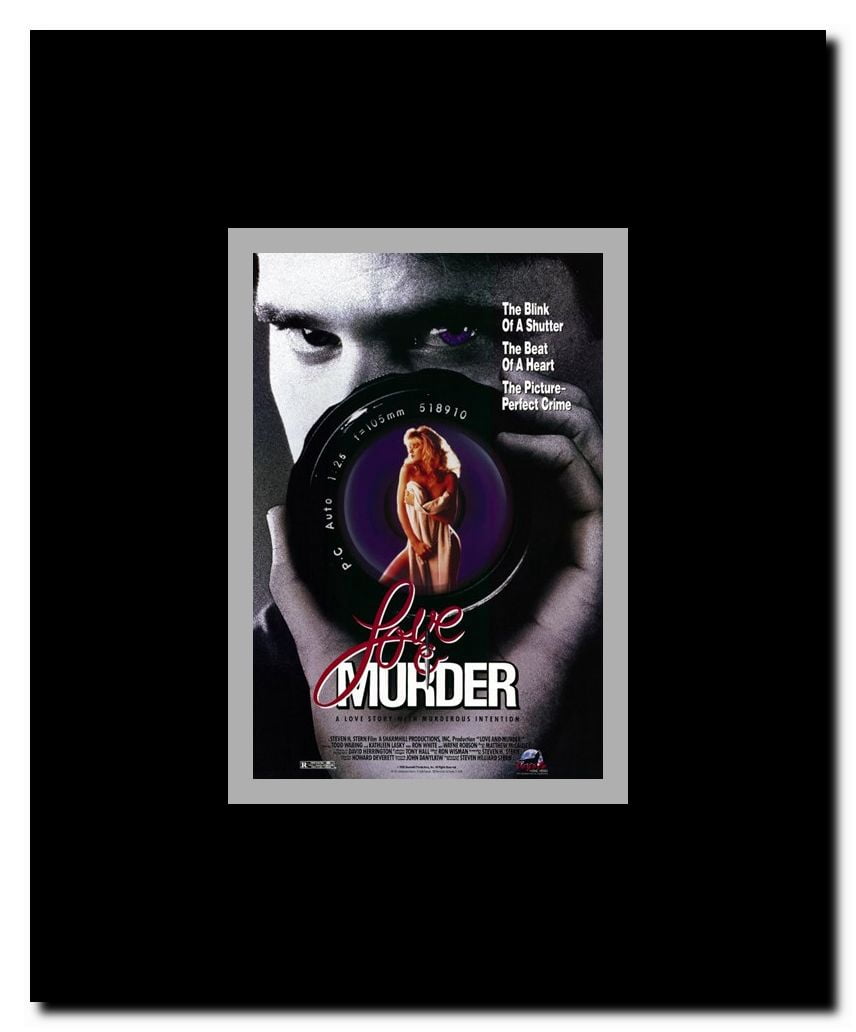 Love and Murder Framed Movie Poster