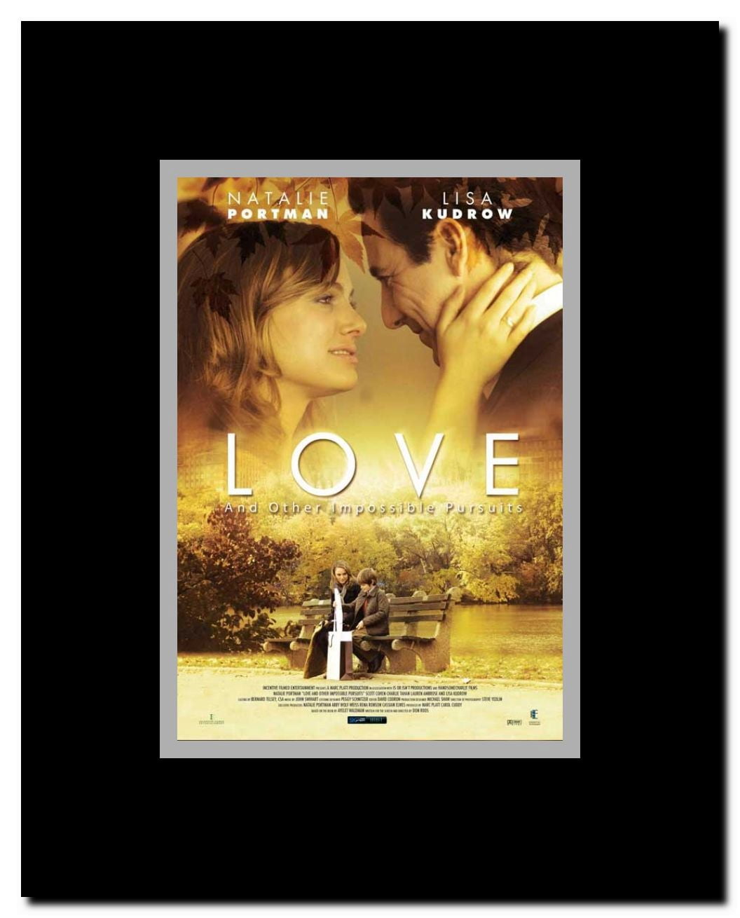 Love and Other Impossible Pursuits Framed Movie Poster