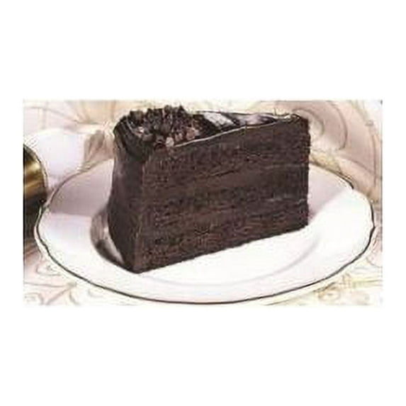 Love and Quiches Mile High Chocolate Cake, 10 inch - 2 per case.