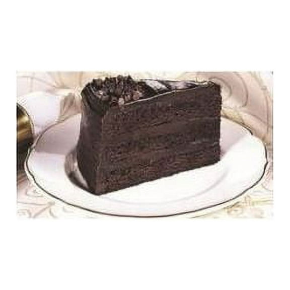 Love and Quiches Mile High Chocolate Cake, 10 inch - 2 per case.