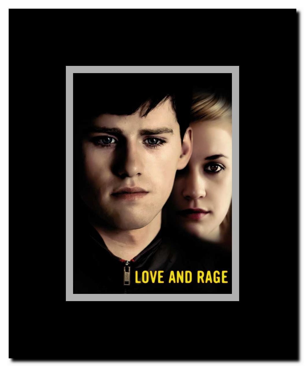 Love and Rage Framed Movie Poster