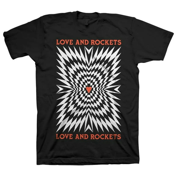 Love and Rockets Men's Illusory Motion T-Shirt X-Large | Officially Licensed Merchandise