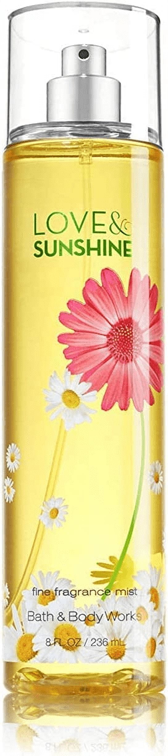 Love and Sunshine By Bath Body Works Fine Fragrance Mist For Women 8 oz