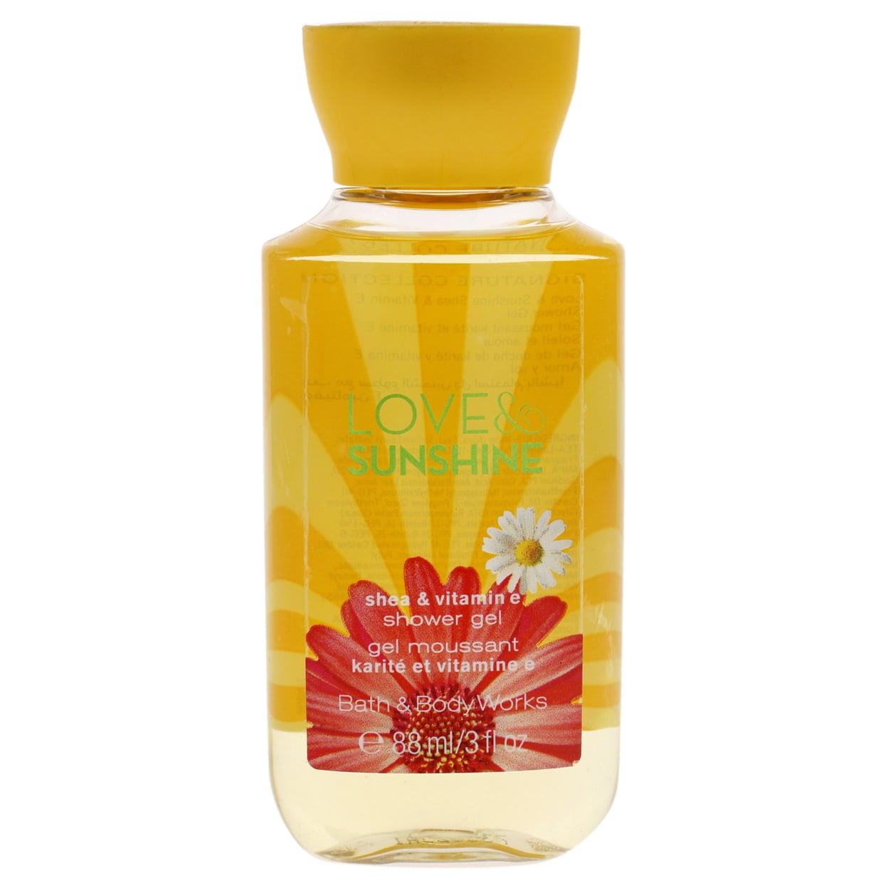 Love and Sunshine by Bath and Body Works for Women 3 oz Shower Gel