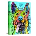 thumbnail image 1 of Art.com Love and a Dog Stretched Canvas Print Wall Art by Dean Russo, 12" x 16", 1 of 4