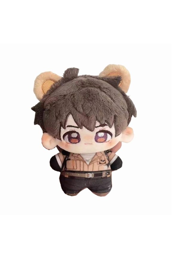 Love and deepspace Caleb Xia Yizou Pilot Plush Keychain Keyring Cosplay Backpack Doll Figure Pendant Game Merch
