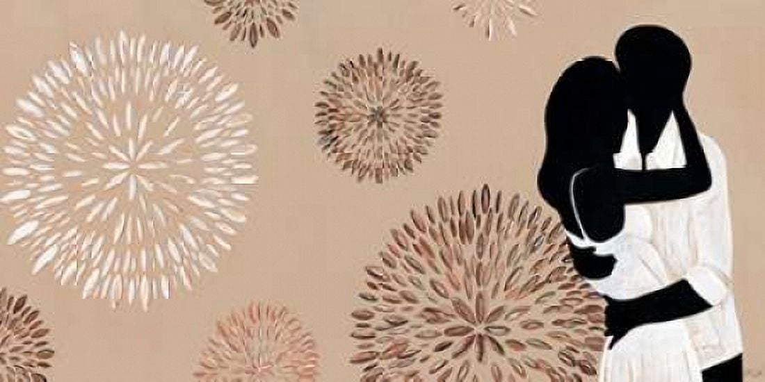 Love and fireworks Canvas Art - Hedy (10 x 20)