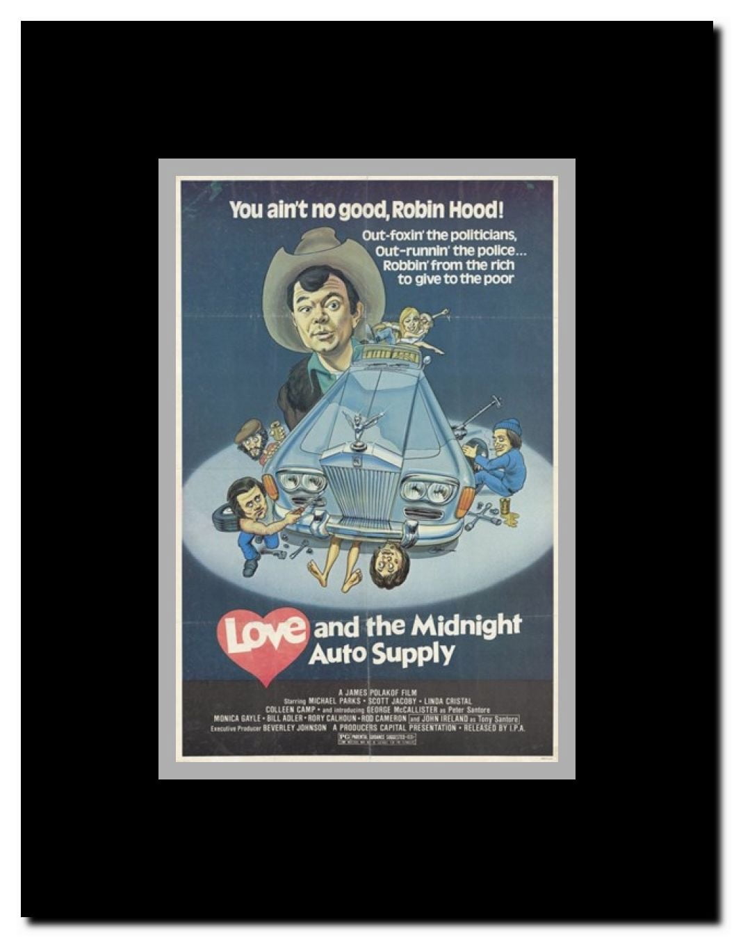 Love and the Midnight Auto Supply Framed Movie Poster