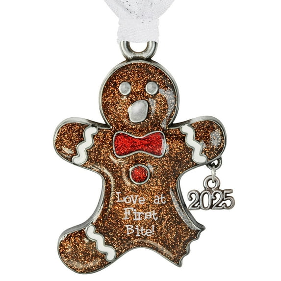 Love at First Bite Gingerbread Ornament