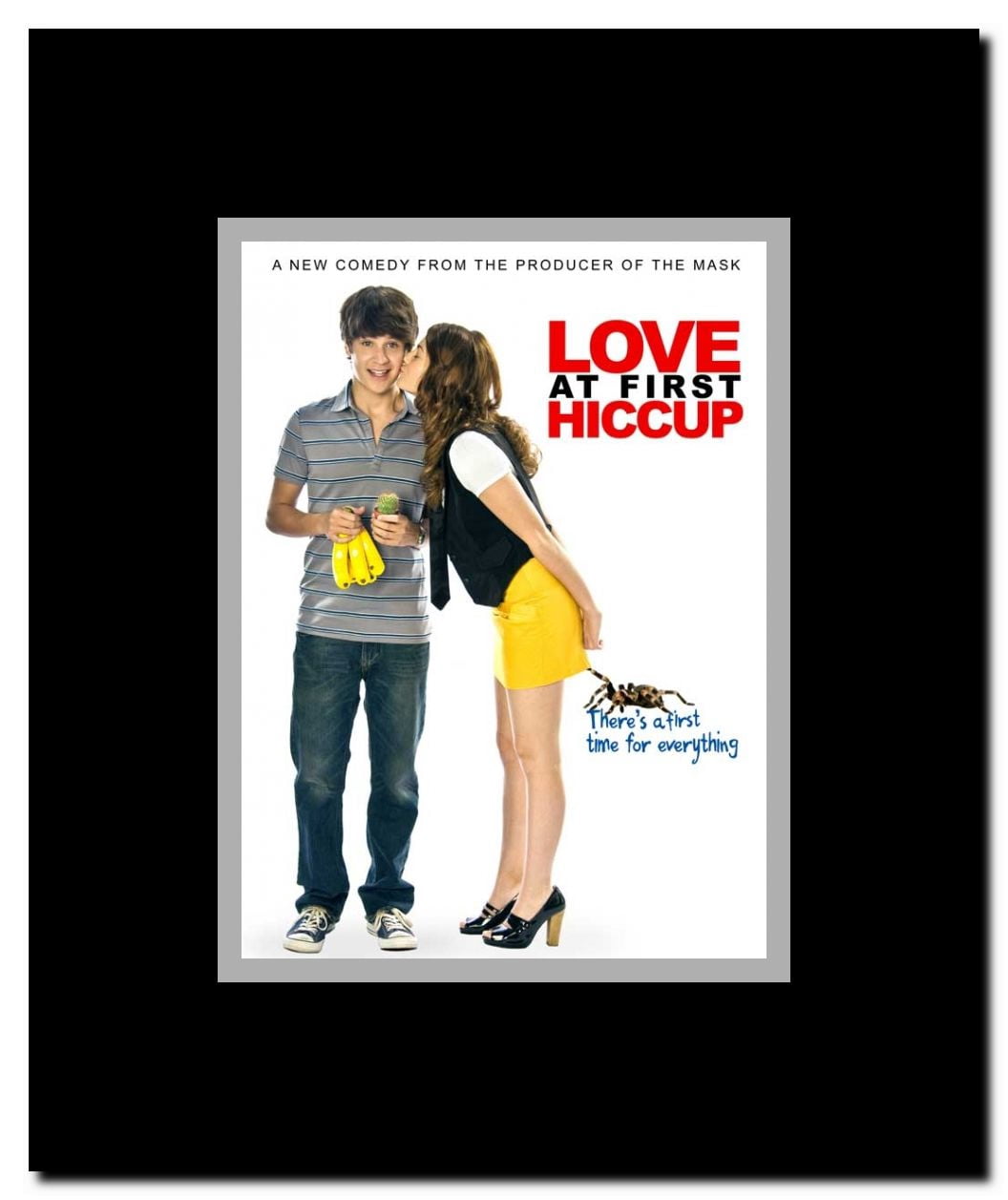 Love at First Hiccup Framed Movie Poster