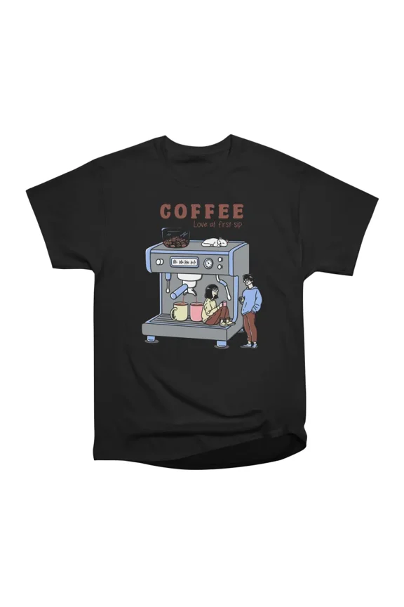 Love at First Sip T-Shirt Tee Gift For Him Merch For Her Apparel For Friend