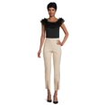 thumbnail image 1 of Love by Design Women's Juniors Powder Puff Tulle Ruffle Bodysuit, 1 of 8