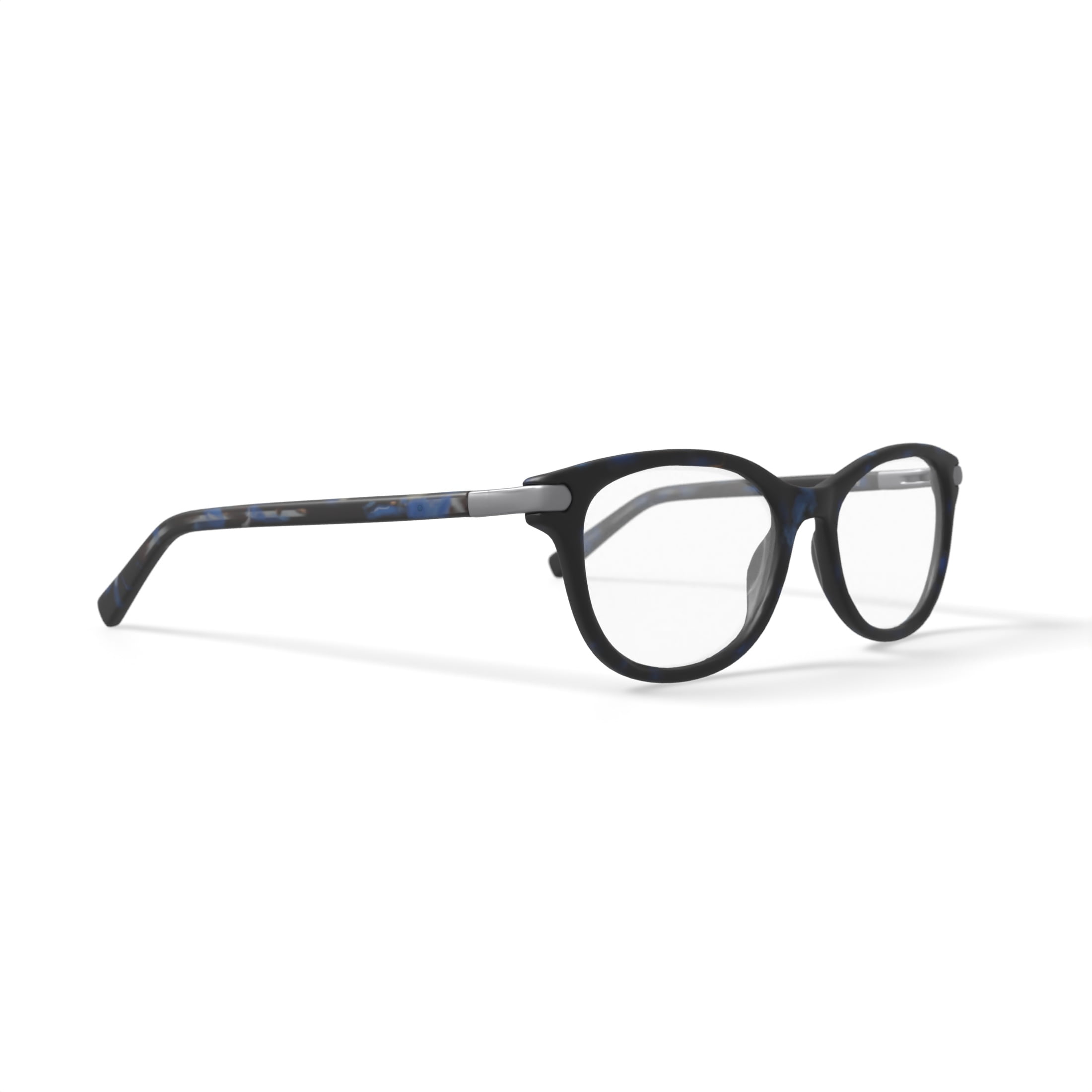 Love by Ellen DeGeneres Womens Prescripton Eyeglasses, Aurora, Lapis, 54-16-140, with Case