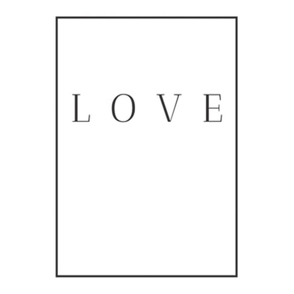 Love: A decorative book for coffee tables, end tables, bookshelves and interior design styling Stack home books to add decor to any room. Monochrome effect cover: Ideal for your own home or as a gift