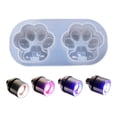 thumbnail image 1 of Love for Cat Paw Light Bulb Silicone Mold Keychain BPA-Free for Epoxy Resin Deco, 1 of 20
