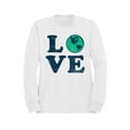 thumbnail image 1 of Love for Earth Men's Sweatshirt, 1 of 3