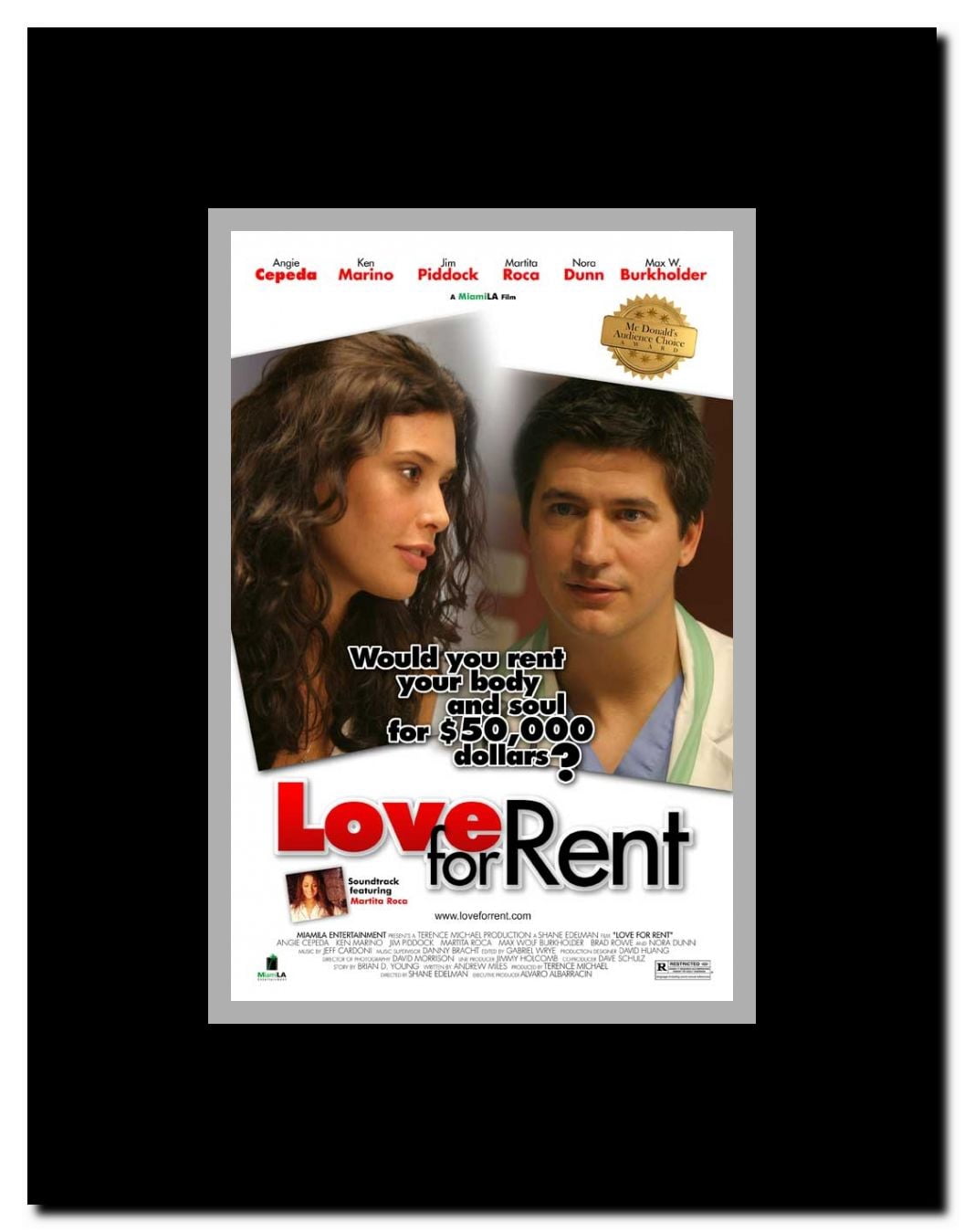 Love for Rent Framed Movie Poster