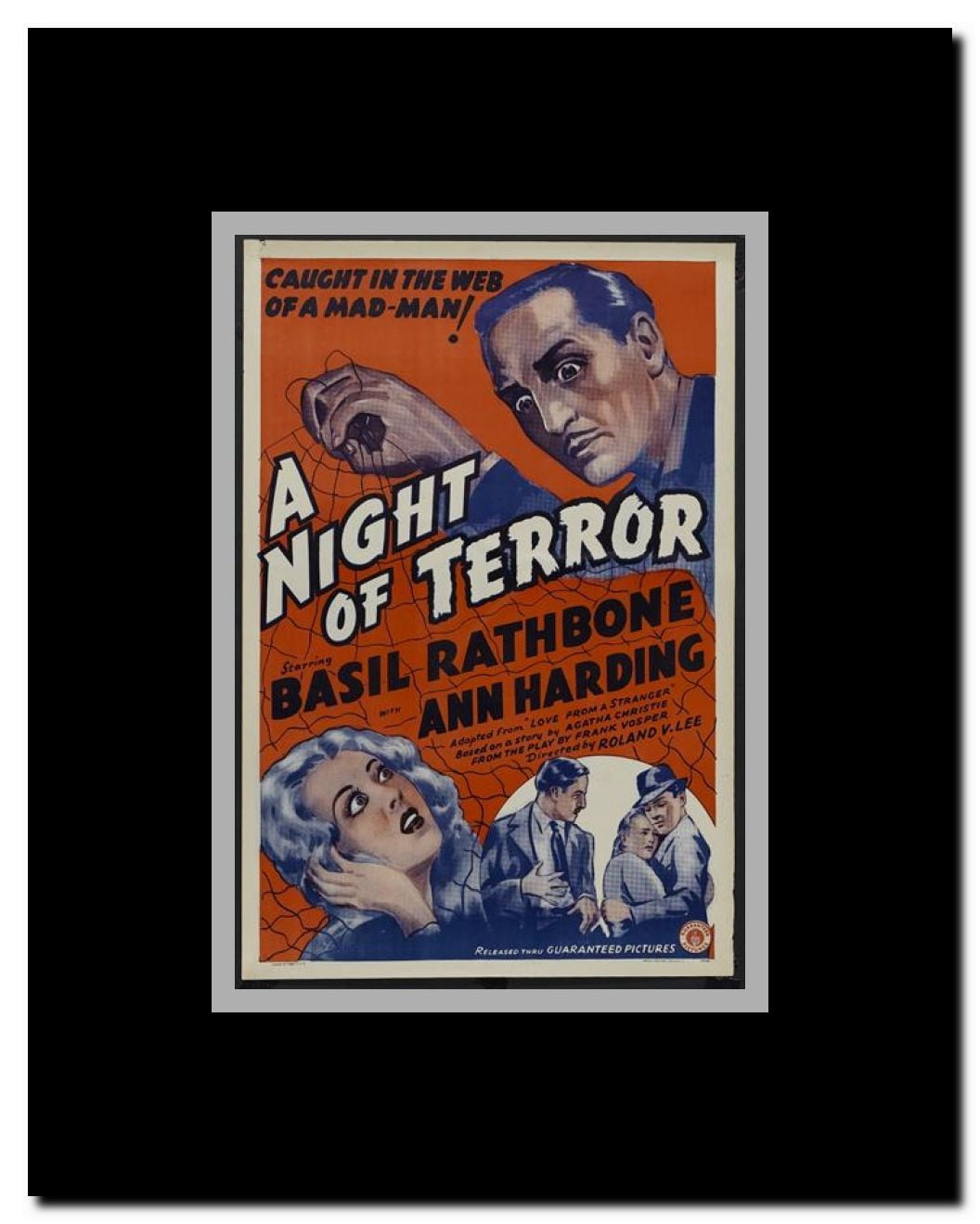 Love from a Stranger Framed Movie Poster
