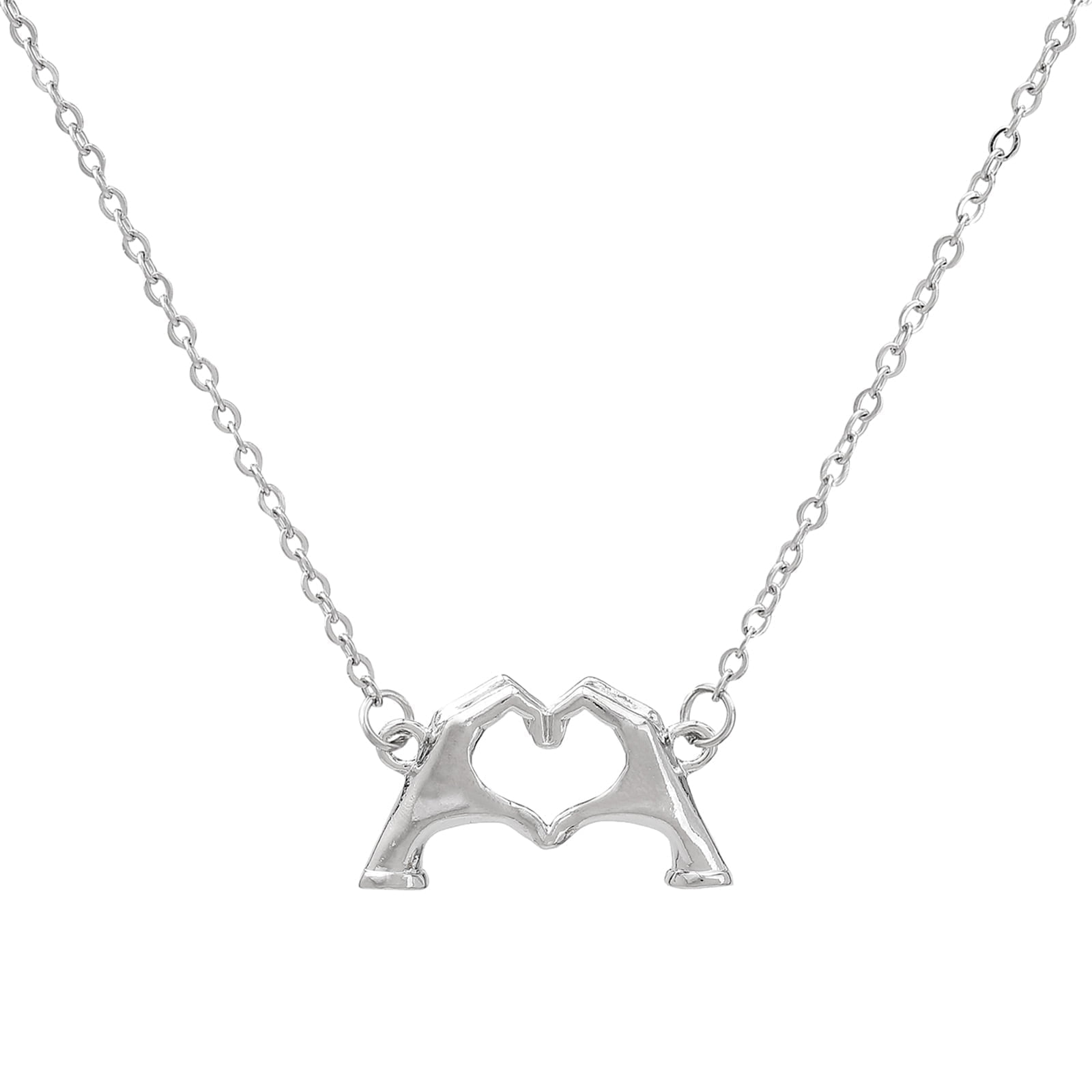 Heart-Shaped with BFF Necklace, Taylor Love Gesture Necklace Inspired Fans and Music Lovers to Give Merch Friendship Gifts