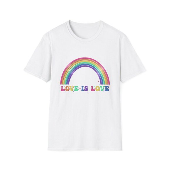 Love iS1 Love RainB1Ow Pride T1EE Inspirational Cotton UniS1ex T-S1Hirt