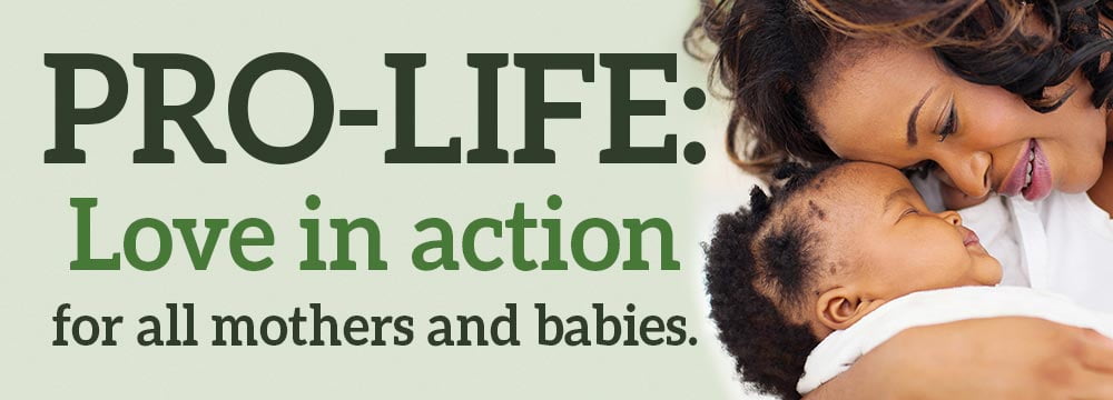 Love in Action Pro-Life Bookmark (Pack of 100)
