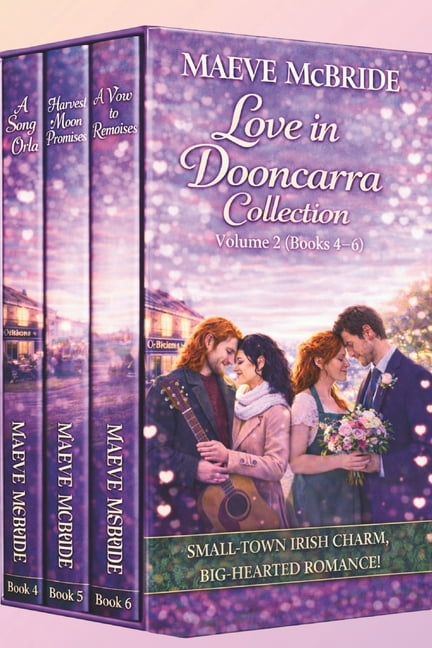 Love in Dooncarra Volume 2 (Books 4-6): Clean, Small Town Irish Romance, (Paperback)