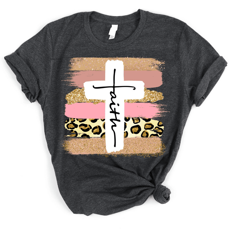Cross Love Women Christian T Shirt Cross Love Women Christian T Shirt