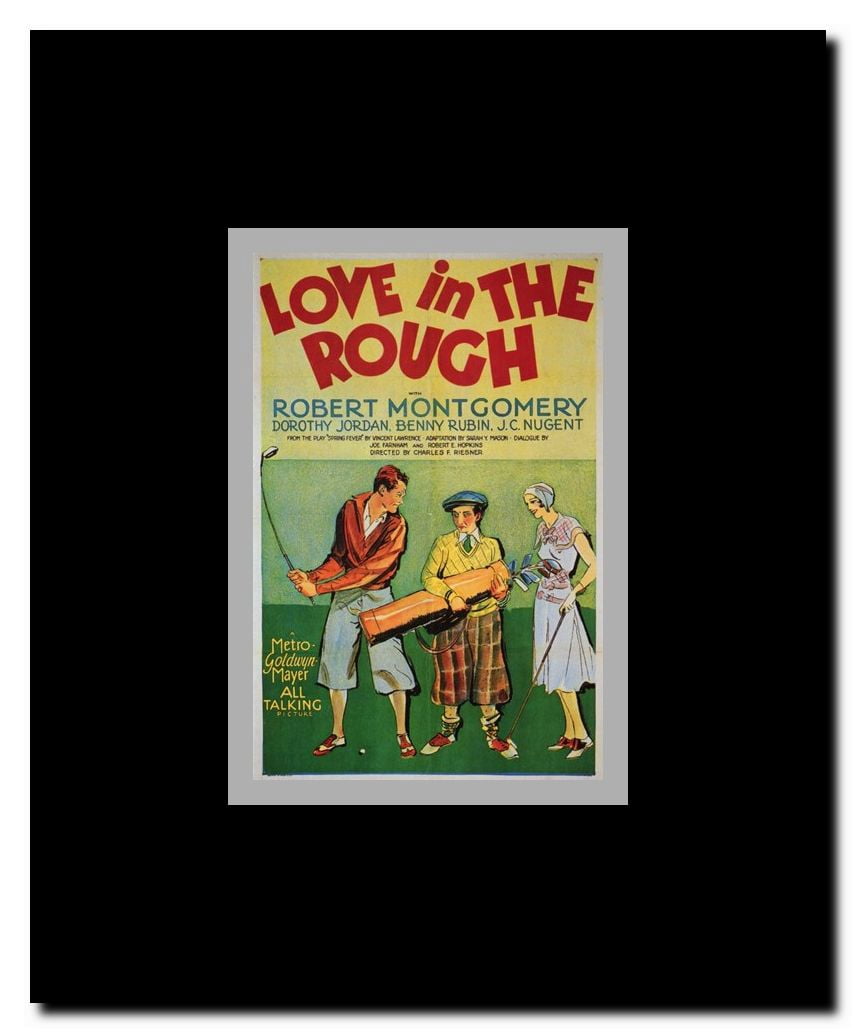 Love in the Rough Framed Movie Poster