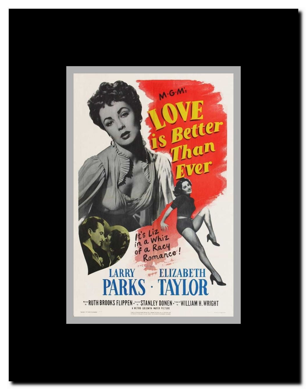 Love is Better Than Ever Framed Movie Poster