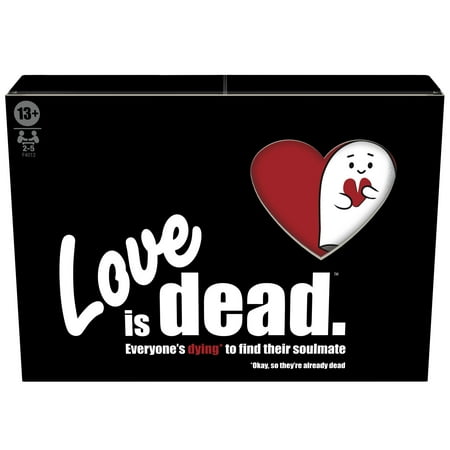 Love is Dead Game, Party Card Game for Adults and Teens, Light Strategy Game for 2-5 Players