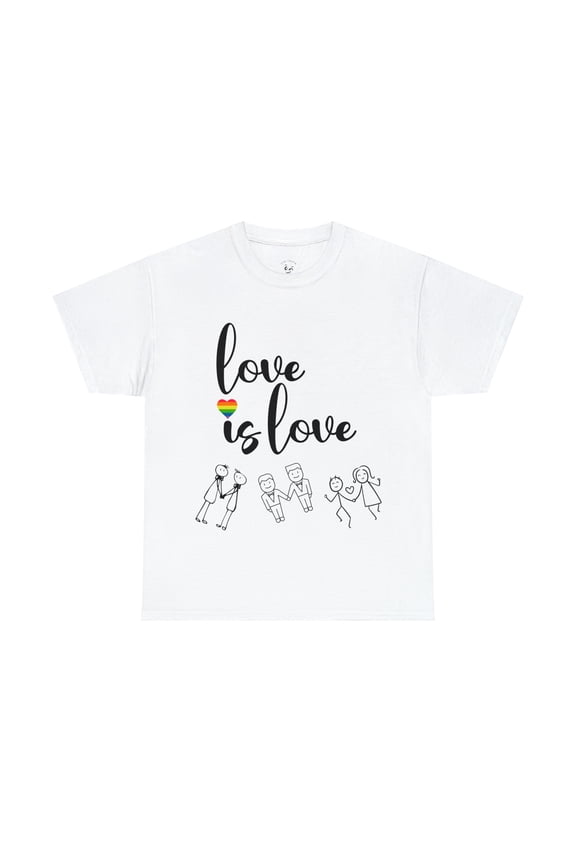 Love is Love Unisex Heavy Cotton Tee