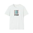 thumbnail image 1 of Love is My Religion Good Vibes Clothing Unisex Softstyle T-Shirt, 1 of 3