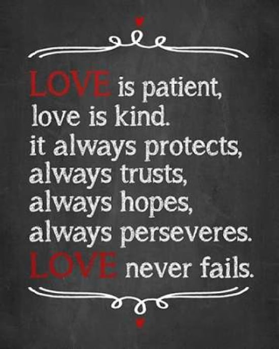 Love is Patient Canvas Art - Amy Cummings (24 x 30)