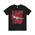 thumbnail image 1 of Love is a Trap Graphic Tee - Anti Valentine Alternative Love Paradox Shirt, 1 of 4