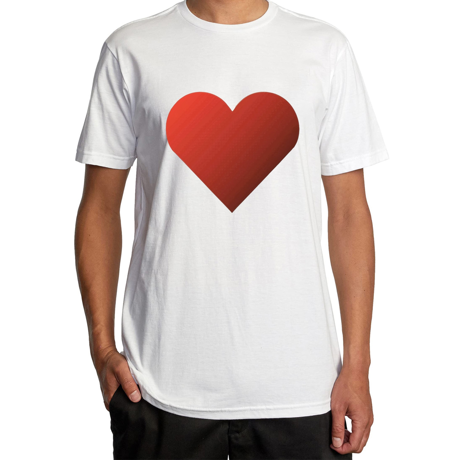 Love is the answer Men's Funny Party TShirt Retro Graphic Tee for