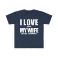 thumbnail image 1 of Love my wife she lets me go camping whipped camper Unisex T-shirt S-3XL, 1 of 2