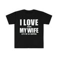 thumbnail image 1 of Love my wife when she lets me go herping herp whipped Unisex T-shirt S-3XL, 1 of 2